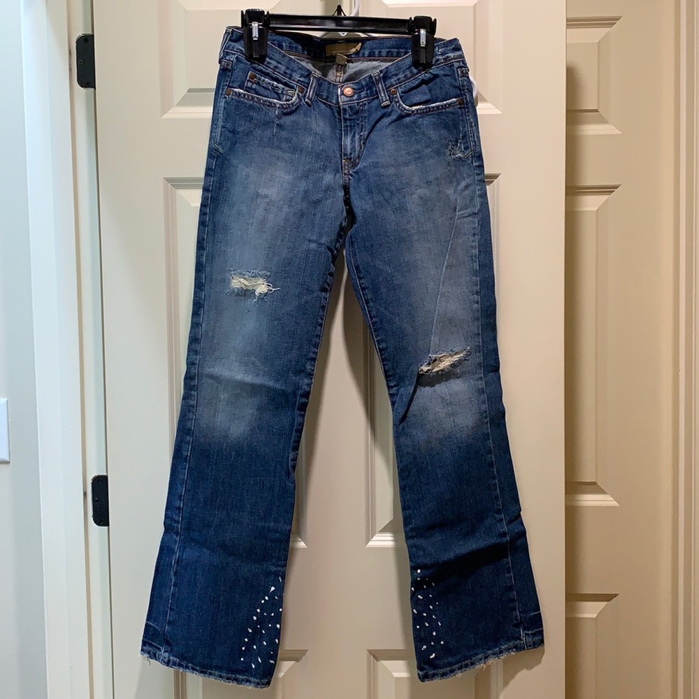 Distressed Emma Boot A&F Jeans